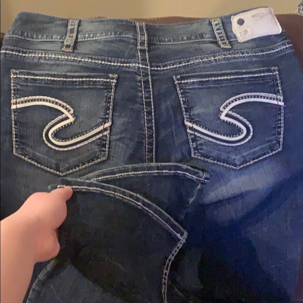 Like new Silver Suki jeans